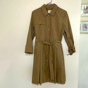 Club Monaco Nylon belted rain coat